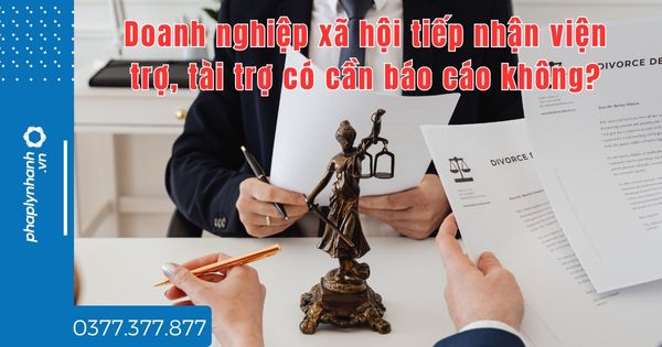 Doanh nghiệp xã hội tiếp nhận viện trợ, tài trợ có cần báo cáo không? 1 Doanh nghiệp xã hội tiếp nhận viện trợ, tài trợ có cần báo cáo không - tư vấn hỗ trợ pháp lý nhanh