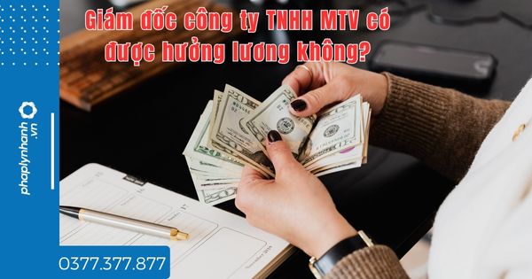 Giám đốc công ty TNHH MTV có được hưởng lương không? 1 Giám đốc công ty TNHH MTV có được hưởng lương không - tư vấn hỗ trợ pháp lý nhanh