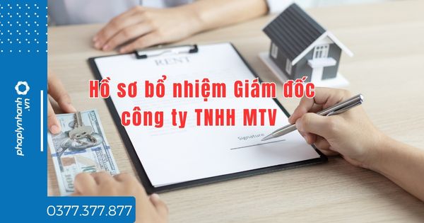 Hồ sơ bổ nhiệm Giám đốc công ty TNHH MTV gồm những gì? 1 Hồ sơ bổ nhiệm Giám đốc công ty TNHH MTV gồm những gì - tư vấn hỗ trợ pháp lý nhanh