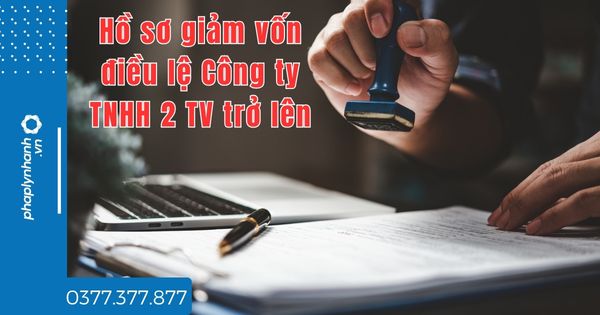 Hồ sơ giảm vốn điều lệ Công ty TNHH 2 TV trở lên bao gồm những gì? 1 Hồ sơ giảm vốn điều lệ Công ty TNHH 2 TV trở lên bao gồm những gì - tư vấn hỗ trợ pháp lý nhanh