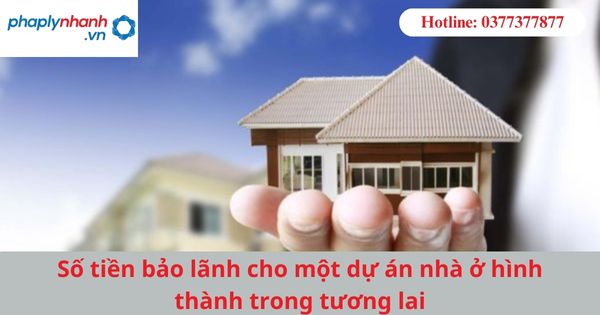 Số tiền bảo lãnh cho một dự án nhà ở hình thành trong tương lai 1 Số tiền bảo lãnh cho một dự án nhà ở hình thành trong tương lai