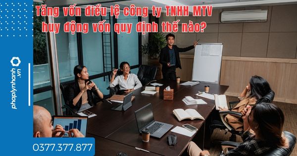 Tăng vốn điều lệ công ty TNHH MTV huy động vốn quy định thế nào? 1 Tăng vốn điều lệ công ty TNHH MTV huy động vốn quy định thế nào - tư vấn hỗ trợ pháp lý nhanh