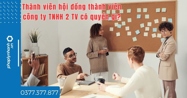 Thành viên hội đồng thành viên công ty TNHH 2 TV có quyền gì - tư vấn hỗ trợ pháp lý nhanh