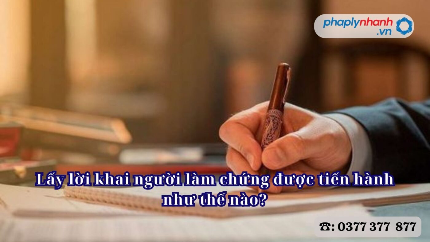 Lấy lời khai người làm chứng được tiến hành như thế nào? 1 Triệu tập người làm chứng Bộ luật tố tụng hình sự quy định những gì - Tư vấn, hỗ trợ pháp lý nhanh