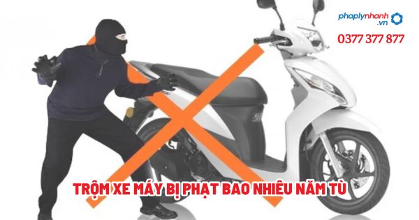 Trộm xe máy bị phạt bao nhiêu năm tù? 1 Trộm xe máy bị phạt bao nhiêu năm tù - Tư vấn, hỗ trợ pháp lý nhanh
