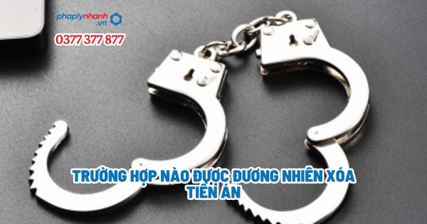 Trường hợp nào được đương nhiên xóa tiền án? 1 Trường hợp nào được đương nhiên xóa tiền án - Tư vấn, hỗ trợ pháp lý nhanh