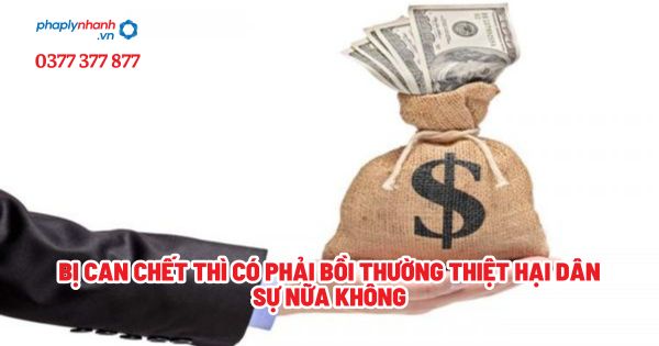 Bị can chết thì có phải bồi thường thiệt hại dân sự nữa không? 1 Bị can chết thì có phải bồi thường thiệt hại dân sự nữa không - Tư vấn, hỗ trợ pháp lý nhanh