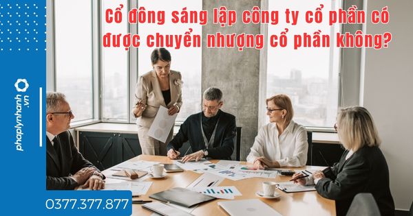Cổ đông sáng lập công ty cổ phần có được chuyển nhượng cổ phần không? 1 Cổ đông sáng lập công ty cổ phần có được chuyển nhượng cổ phần không - tư vấn hỗ trợ pháp lý nhanh