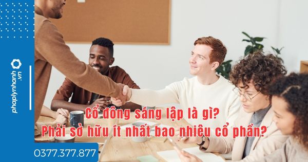 Cổ đông sáng lập là gì? Phải sở hữu ít nhất bao nhiêu cổ phần? 1 Cổ đông sáng lập là gì Phải sở hữu ít nhất bao nhiêu cổ phần - tư vấn hỗ trợ pháp lý nhanh