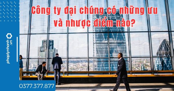Công ty đại chúng có những ưu và nhược điểm nào? 1 Công ty đại chúng có những ưu và nhược điểm nào - tư vấn hỗ trợ pháp lý nhanh