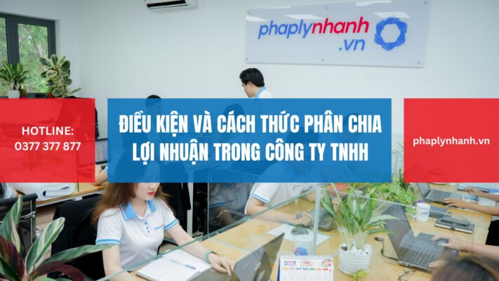 Điều kiện và cách thức phân chia lợi nhuận trong Công ty TNHH 1 Điều kiện và cách thức phân chia lợi nhuận trong Công ty TNHH - Tư vấn hỗ trợ pháp lý nhanh