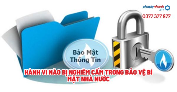 Hành vi nào bị nghiêm cấm trong bảo vệ bí mật nhà nước? 1 Hành vi nào bị nghiêm cấm trong bảo vệ bí mật nhà nước - Tư vấn, hỗ trợ pháp lý nhanh