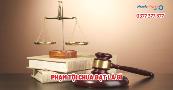 Phạm tội chưa đạt là gì? 1 Phạm tội chưa đạt là gì - Tư vấn, hỗ trợ pháp lý nhanh