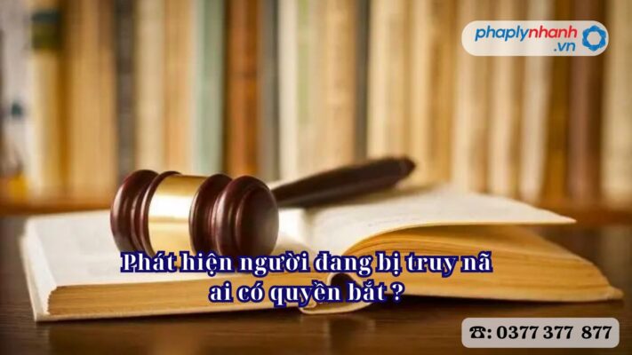 Phát hiện người đang bị truy nã ai có quyền bắt - Tư vấn, hỗ trợ pháp lý nhanh