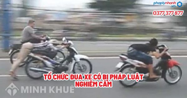 Tổ chức đua xe có bị pháp luật nghiêm cấm? 1 Tổ chức đua xe có bị pháp luật nghiêm cấm - Tư vấn, hỗ trợ pháp lý nhanh