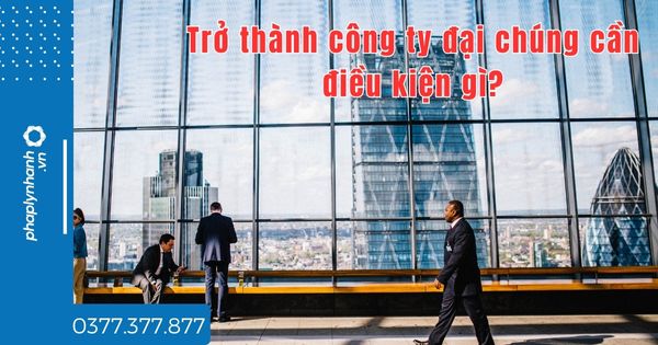 Trở thành công ty đại chúng cần điều kiện gì? 1 Trở thành công ty đại chúng cần điều kiện gì - tư vấn hỗ trợ pháp lý nhanh