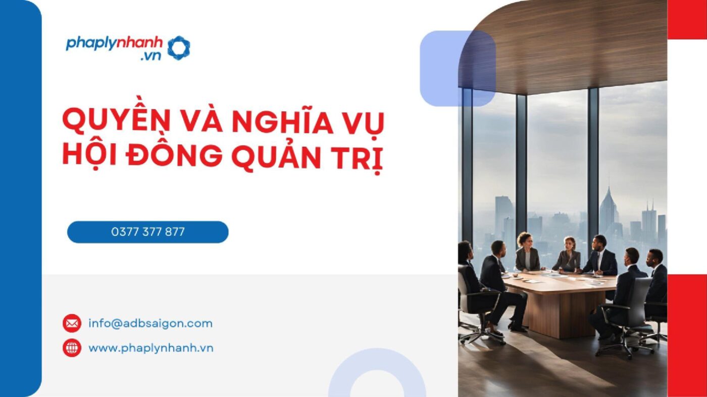 [Chủ đề 49] Quyền và nghĩa vụ Hội đồng quản trị-Cover