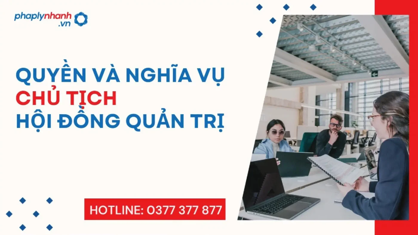 Quyền và nghĩa vụ Chủ tịch Hội đồng quản trị công ty 1 Quyền và nghĩa vụ Chủ tịch Hội đồng quản trị công ty
