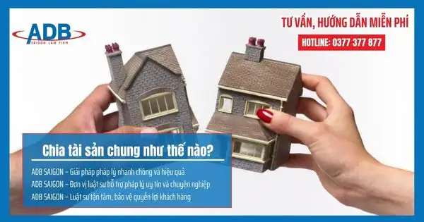 Chia tài sản chung như thế nào khi ly hôn tại phường Hiệp Bình – Luật sư ADB SAIGON 7 Chia tài sản chung như thế nào khi ly hôn
