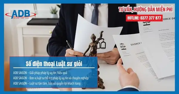Số điện thoại Luật sư giỏi